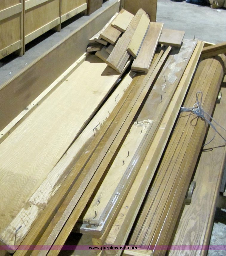 image for item 3347 (2) oak roll up doors