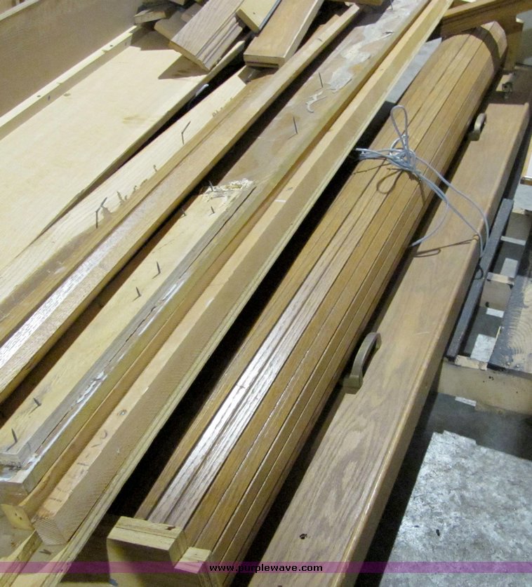 image for item 3347 (2) oak roll up doors