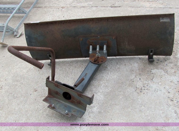image for item 3355 Lawn mower snow plow