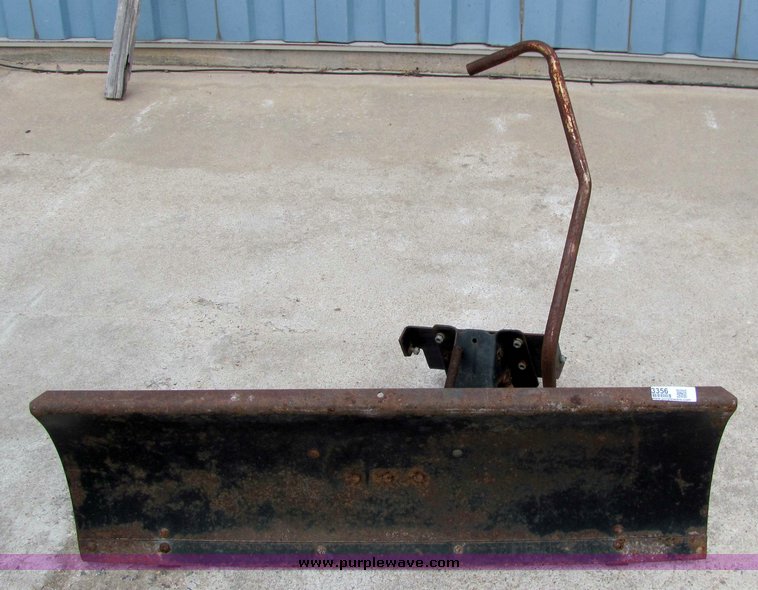 image for item 3356 Lawn mower snow plow