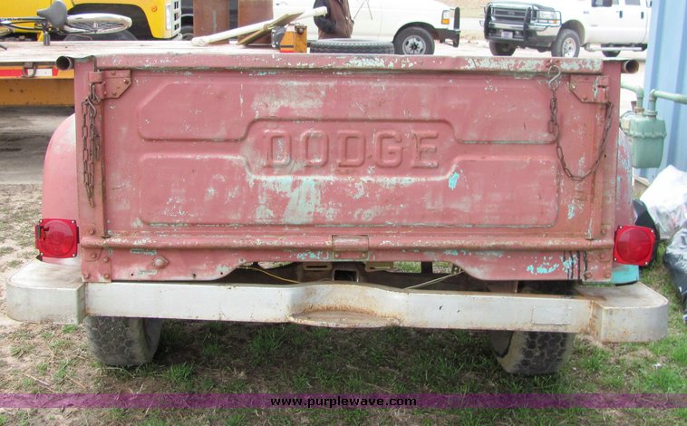 image for item 3358 Truck bed utility trailer