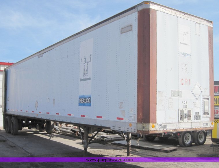 image for item 4589 1981 Dorsey van trailer