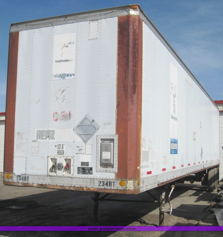 image for item 4589 1981 Dorsey van trailer