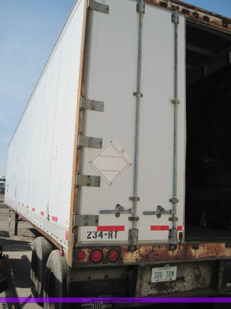 image for item 4589 1981 Dorsey van trailer