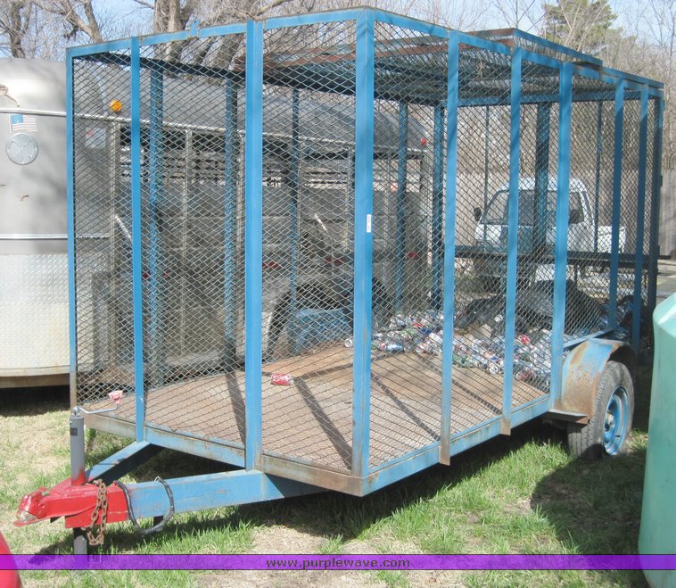 image for item 4592 Shop built trailer