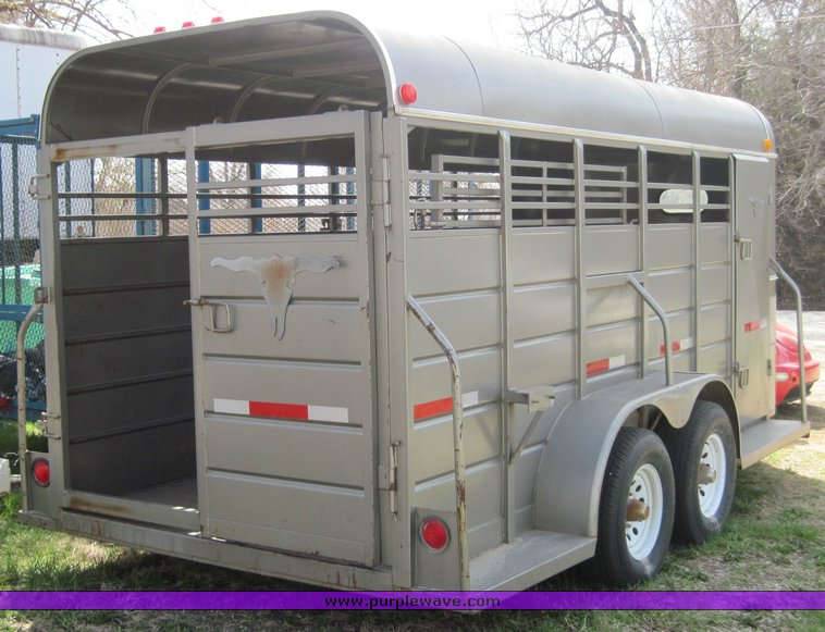 image for item 4596 2003 WW/Witzco stock trailer