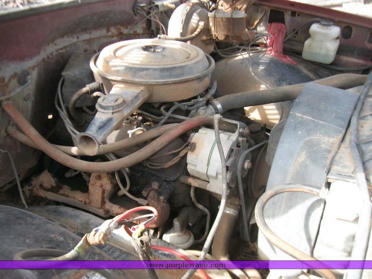 image for item 5567 1978 Chevrolet Custom Deluxe 20 pickup truck