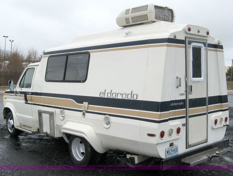 image for item 5585 1983 Ford E350 camper