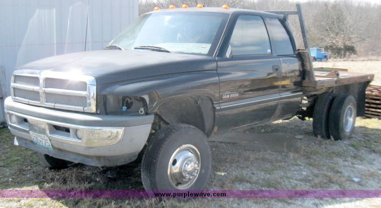 image for item 5698 1996 Dodge Ram 3500 Laramie SLT club cab pickup