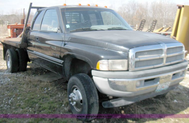 image for item 5698 1996 Dodge Ram 3500 Laramie SLT club cab pickup