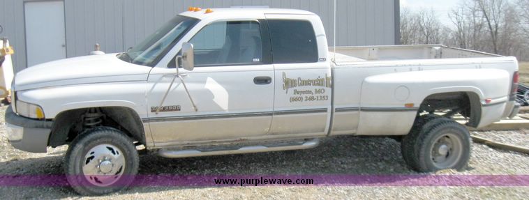 image for item 5700 1997 Dodge 3500 Laramie SLT extended cab pickup