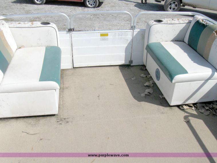 image for item 5703 1996 Pirate Generation II 20' pontoon boat