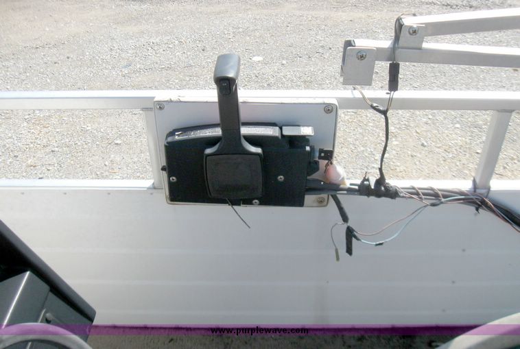 image for item 5703 1996 Pirate Generation II 20' pontoon boat