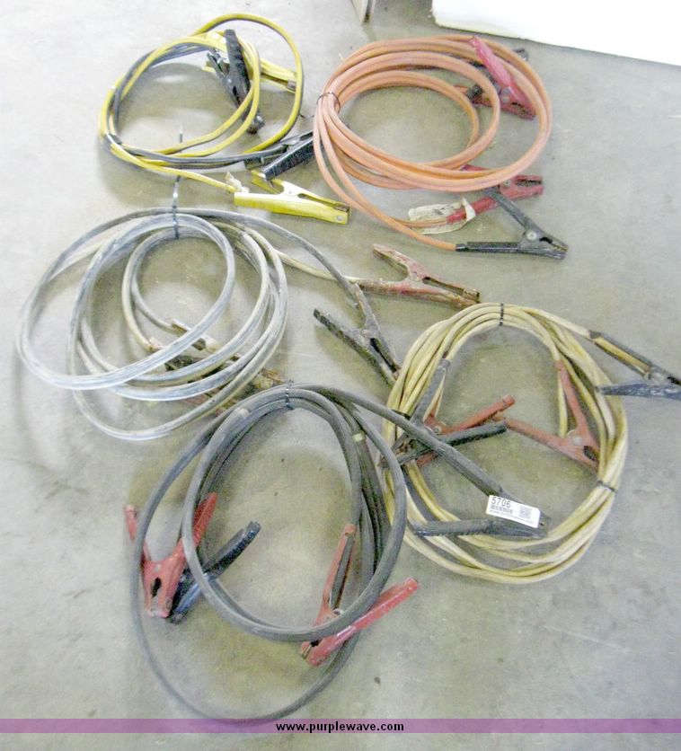image for item 5706 (5) sets of jumper cables