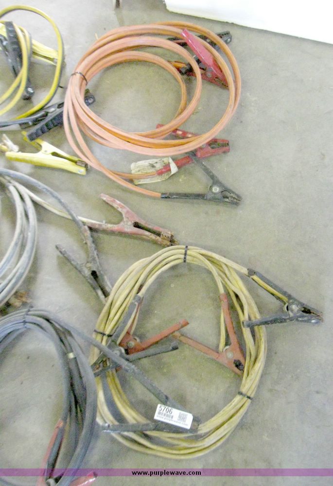 image for item 5706 (5) sets of jumper cables