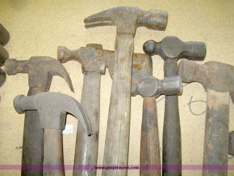 image for item 5711 (8) assorted hammers and hatchets