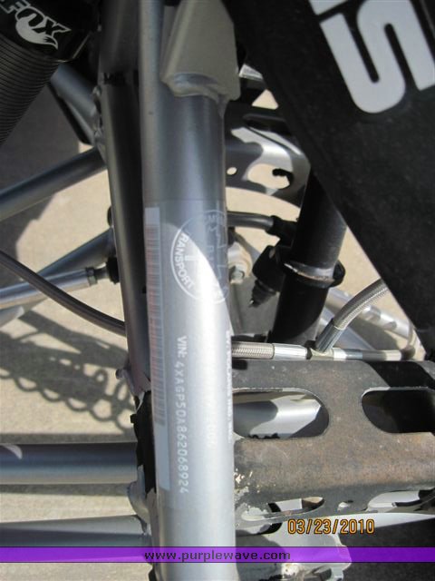 image for item 9001 2006 Polaris Outlaw 500 ATV