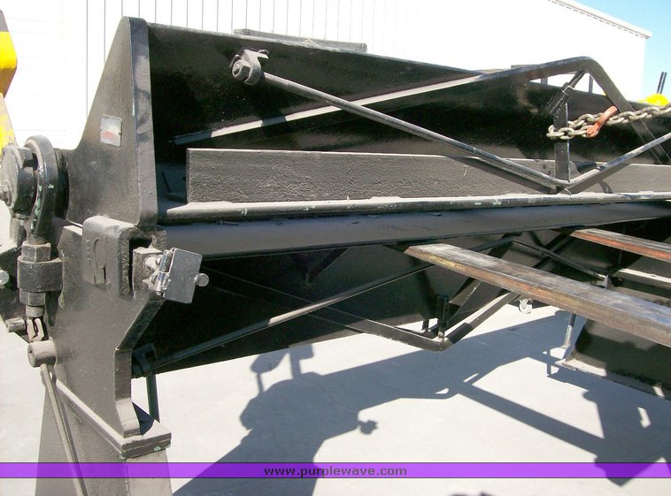 image for item 1108 Chicago 8' brake with tool box