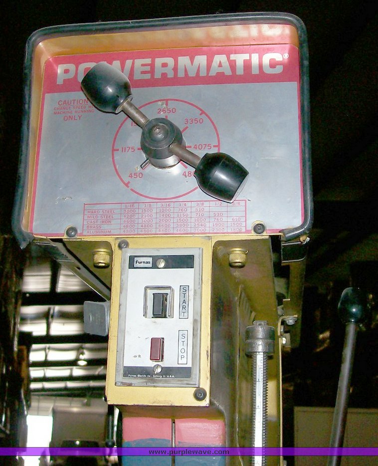 image for item 1112 Powermatic drill press