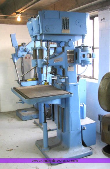 image for item 1420 Edlund twin spindle drill press