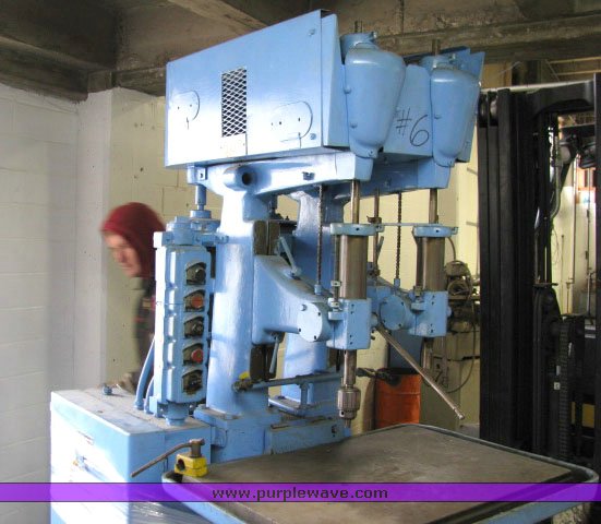 image for item 1420 Edlund twin spindle drill press