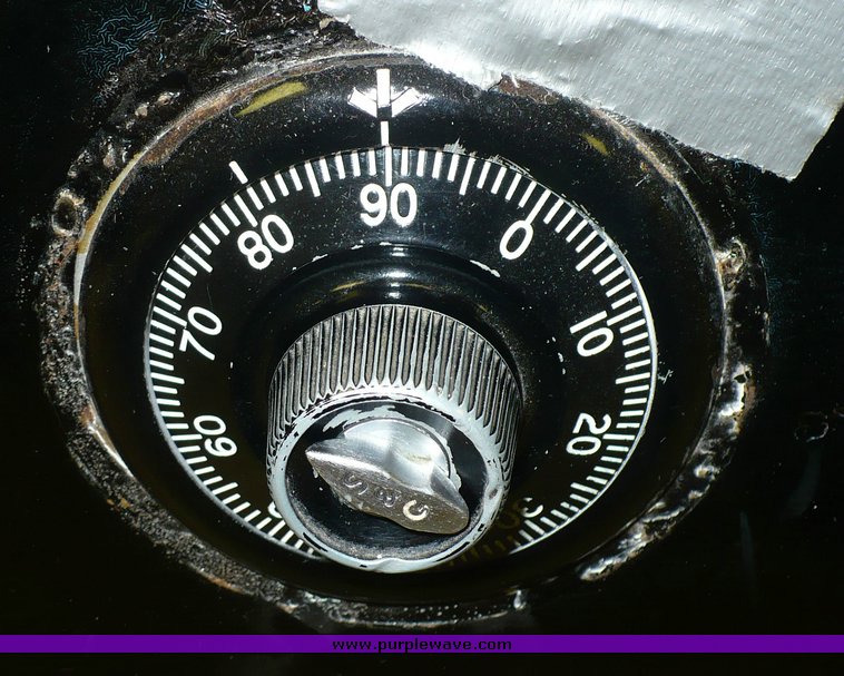 image for item 2045 Two drawer file cabinet safe