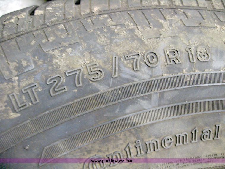 image for item 2059 Tires and wheels