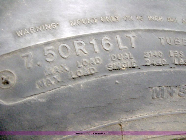 image for item 2059 Tires and wheels