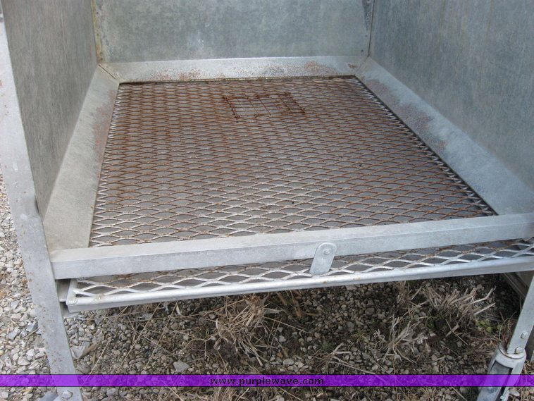image for item 2070 (2) metal dog crates