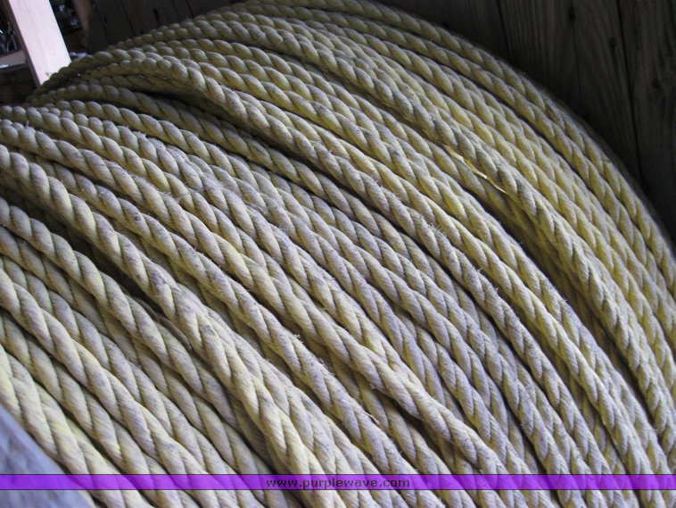 image for item 2073 Approximately 5,000' of 1" three strand rope