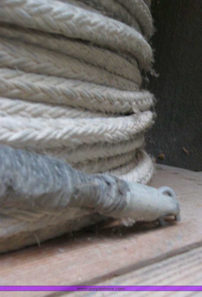 image for item 2074 Approximately 5,000' of 1/2" unibraid rope