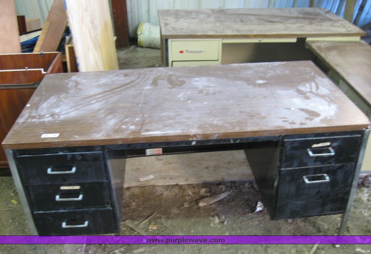 image for item 2081 (2) metal desk