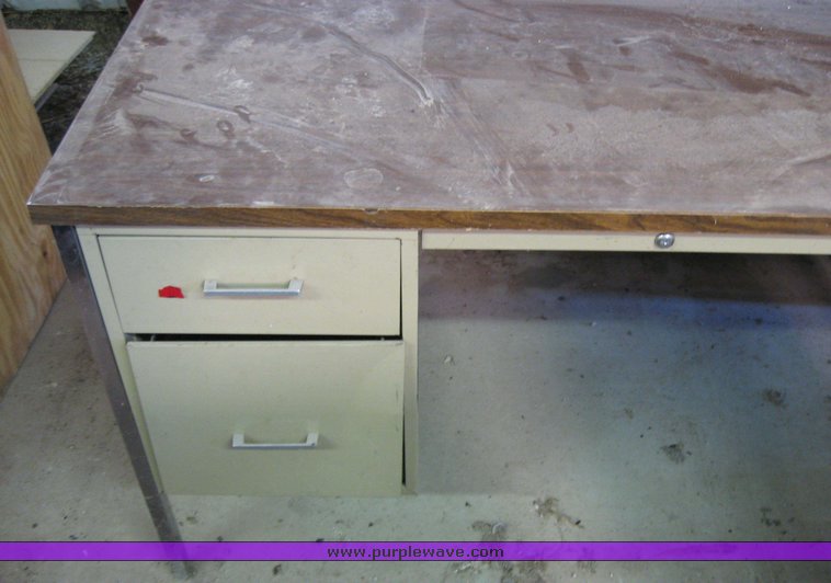 image for item 2081 (2) metal desk