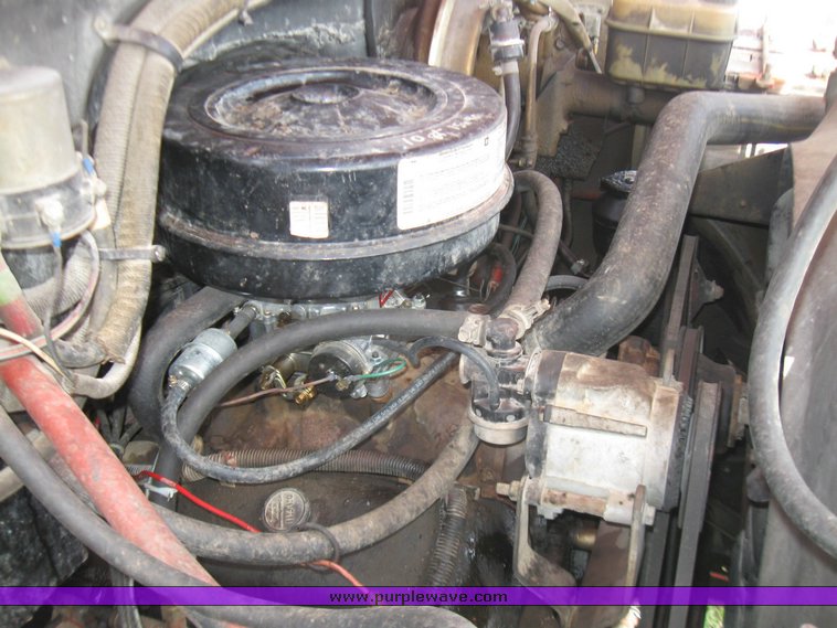 image for item 2097 1983 GMC fire tanker pumper