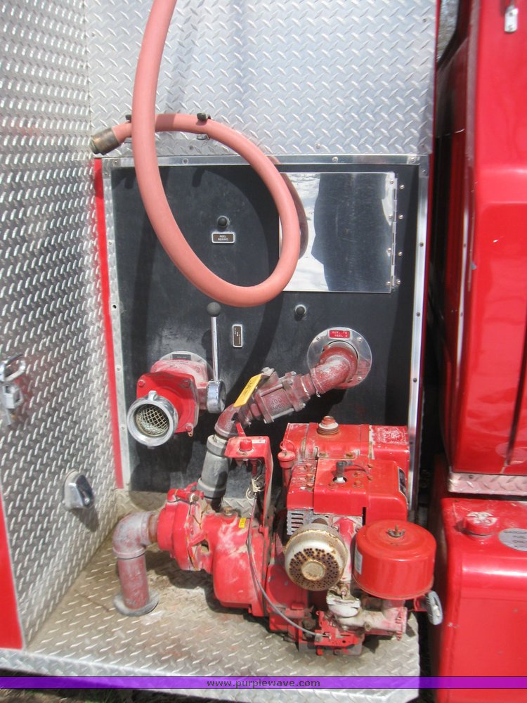 image for item 2097 1983 GMC fire tanker pumper