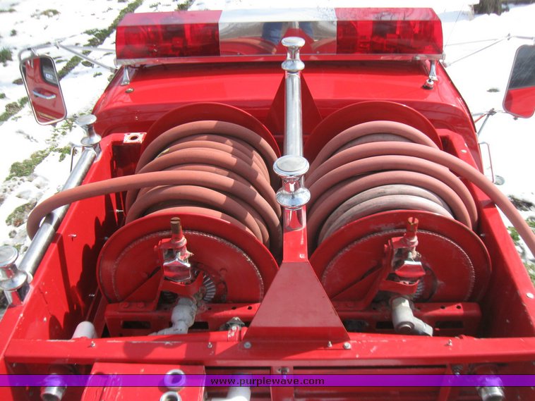 image for item 2097 1983 GMC fire tanker pumper