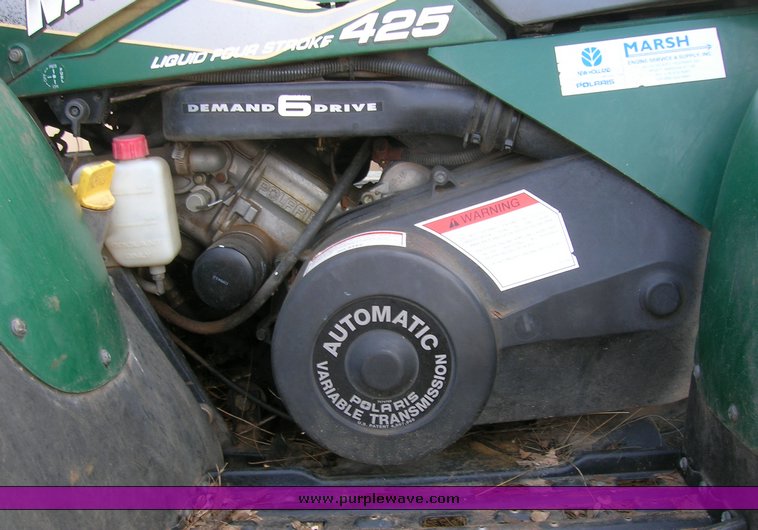 image for item 2125 1996 Polaris 425 6x6 Magnum ATV