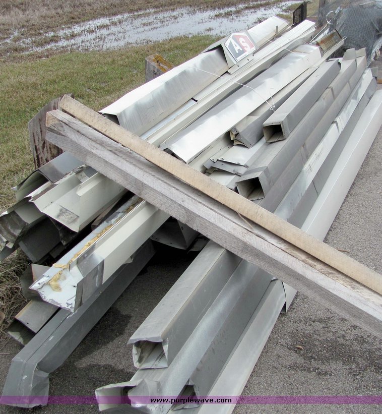 image for item 3279 Assorted metal roofing material
