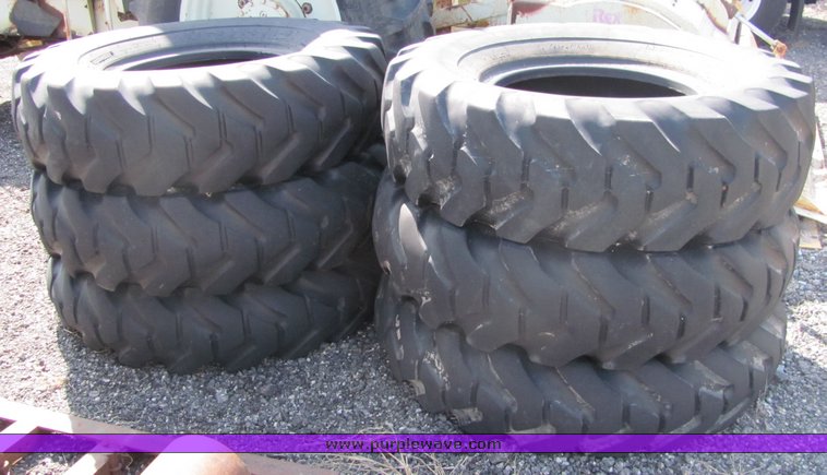 image for item 3311 (6) Firestone motor grader tires