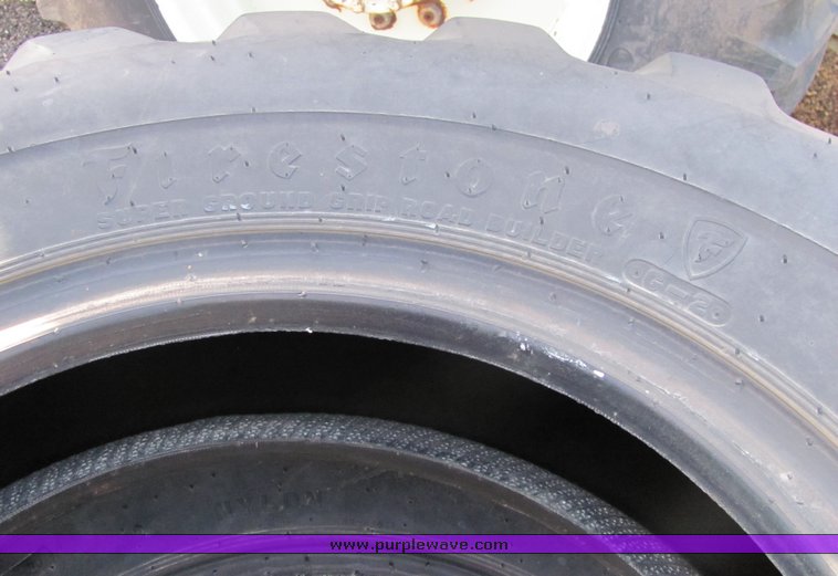 image for item 3311 (6) Firestone motor grader tires