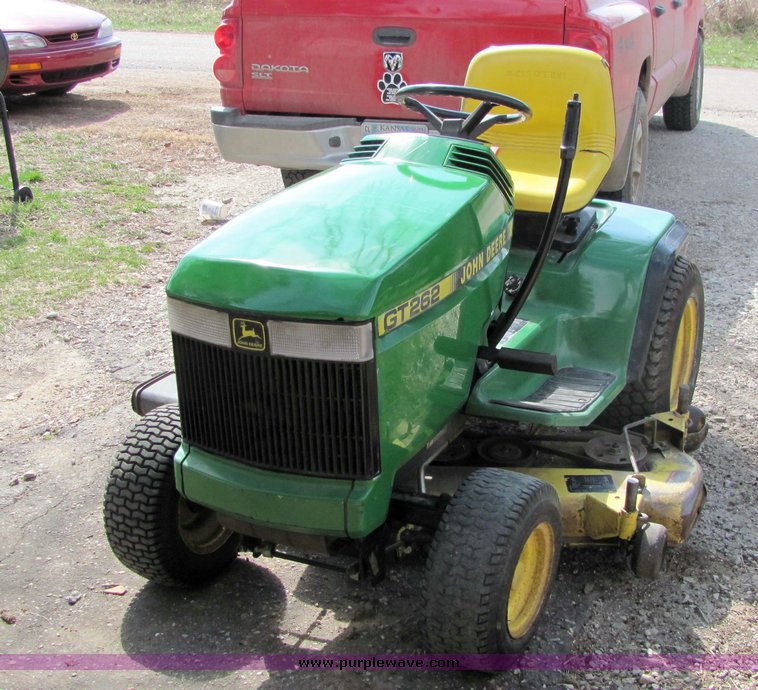image for item 3390 John Deere GT262 48" riding lawn mower