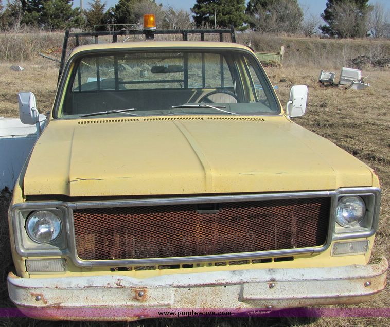 image for item 3431 1978 Chevrolet Custom Deluxe pickup