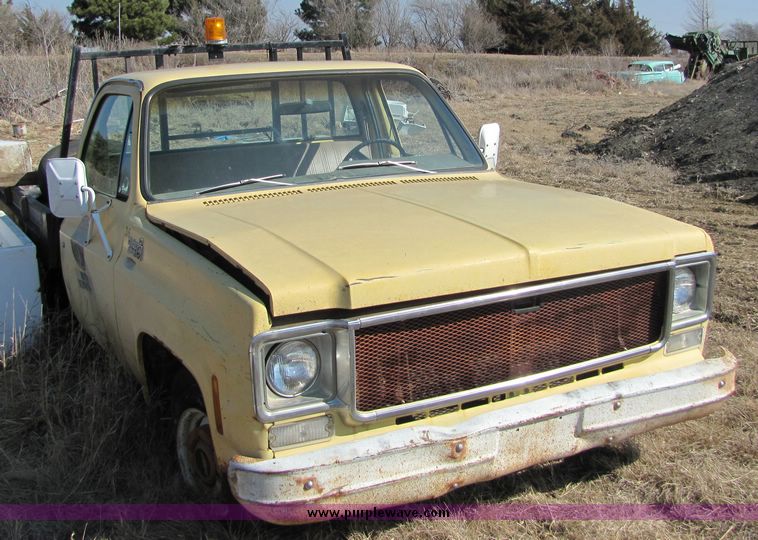 image for item 3431 1978 Chevrolet Custom Deluxe pickup