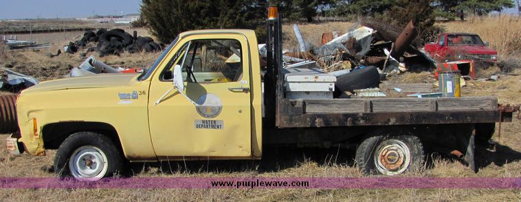 image for item 3431 1978 Chevrolet Custom Deluxe pickup