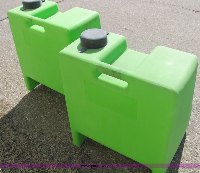 image for item 3436 (2) large plastic emergency eyewash stations