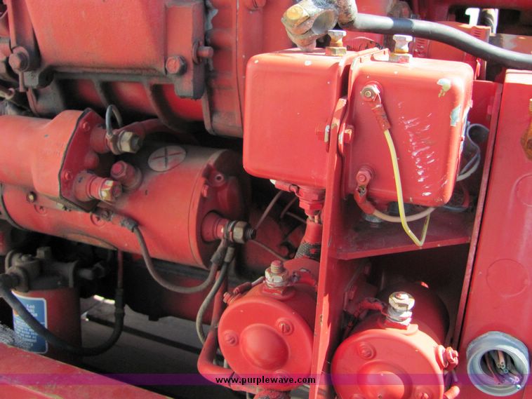 image for item 3437 Detroit RC306 four cylinder engine on stand