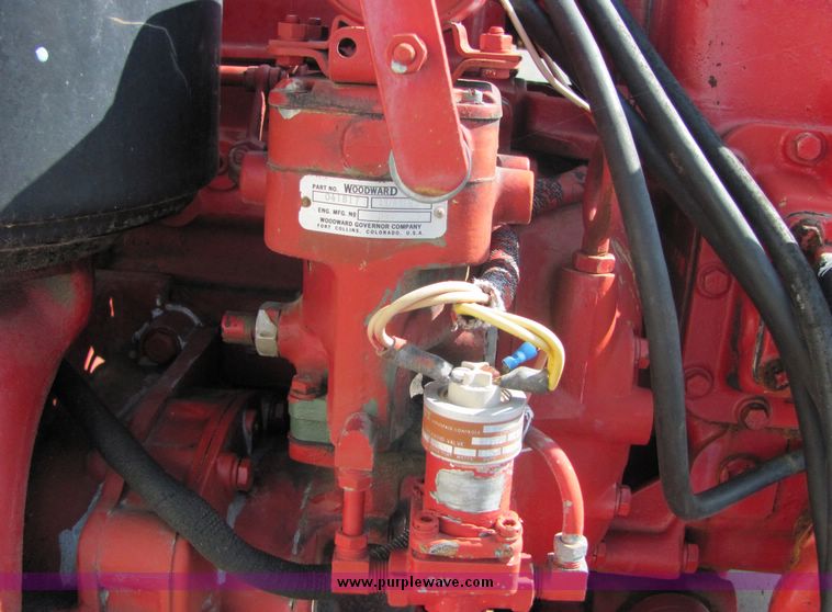 image for item 3437 Detroit RC306 four cylinder engine on stand