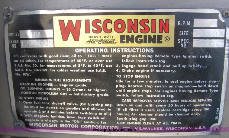 image for item 3455 (2) air cooled gas engines