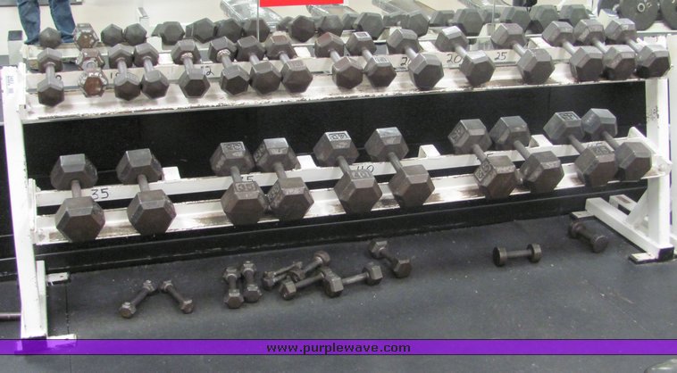 image for item 3483 Badger Magnum dumbbell rack