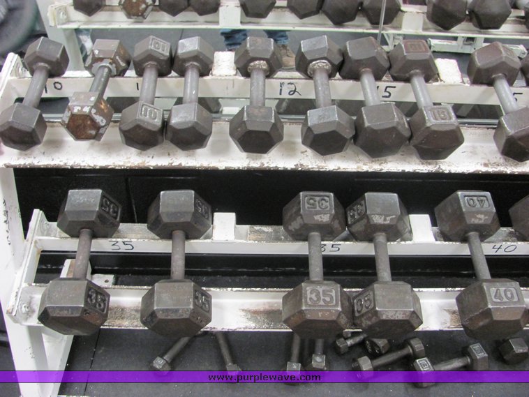 image for item 3483 Badger Magnum dumbbell rack